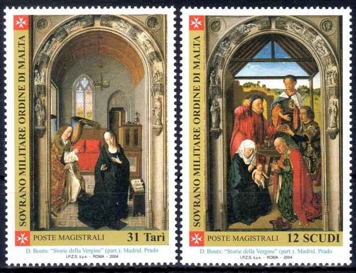 2004 Natale Trittico delle storie della Vergine