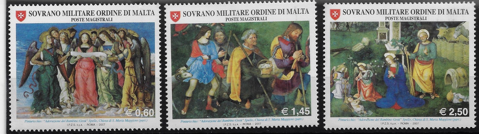 2007 NataleAdorazione del Bambino Gesù - Pinturicchio