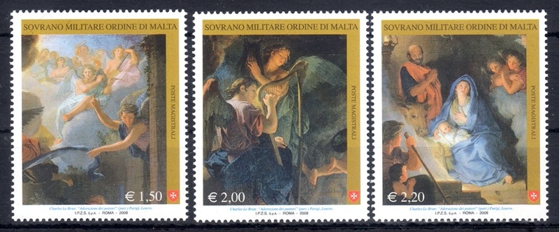 2008 Natale Adorazione dei pastori di Charles Le Brun