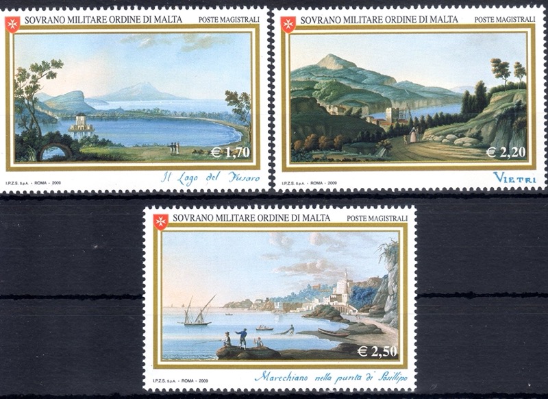 2009 Antiche vedute 5 Gouaches