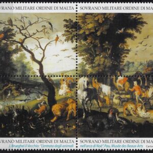 2011 Natura e arte Dipinto - blocco