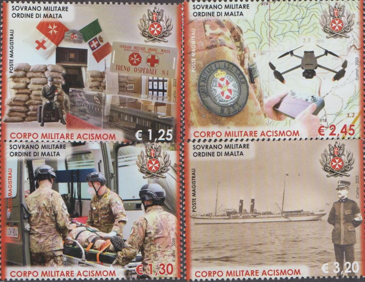 2023 Il Corpo militare dell'Associazione dei Cavalieri italiani ACISMOM