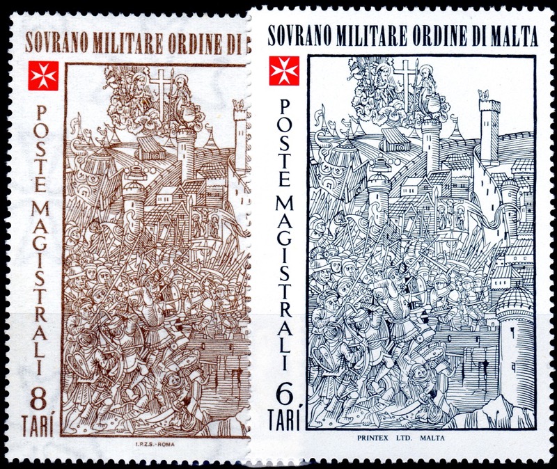 1980 Natale Apparizione della Vergine all'assedio di Rodi