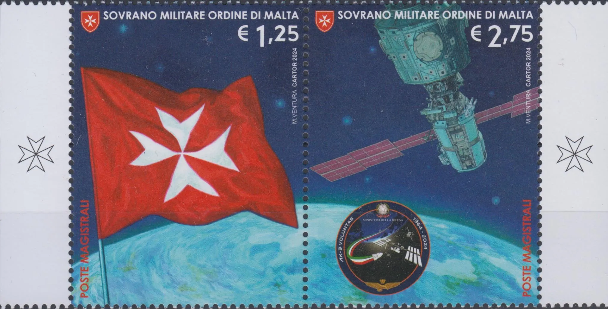 2024 Bandiera dell'Ordine nello spazio