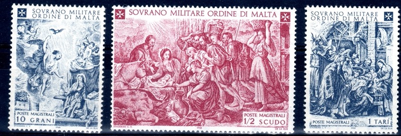 1968 Natale Arazzi della Chiesa di San Giovanni a Malta