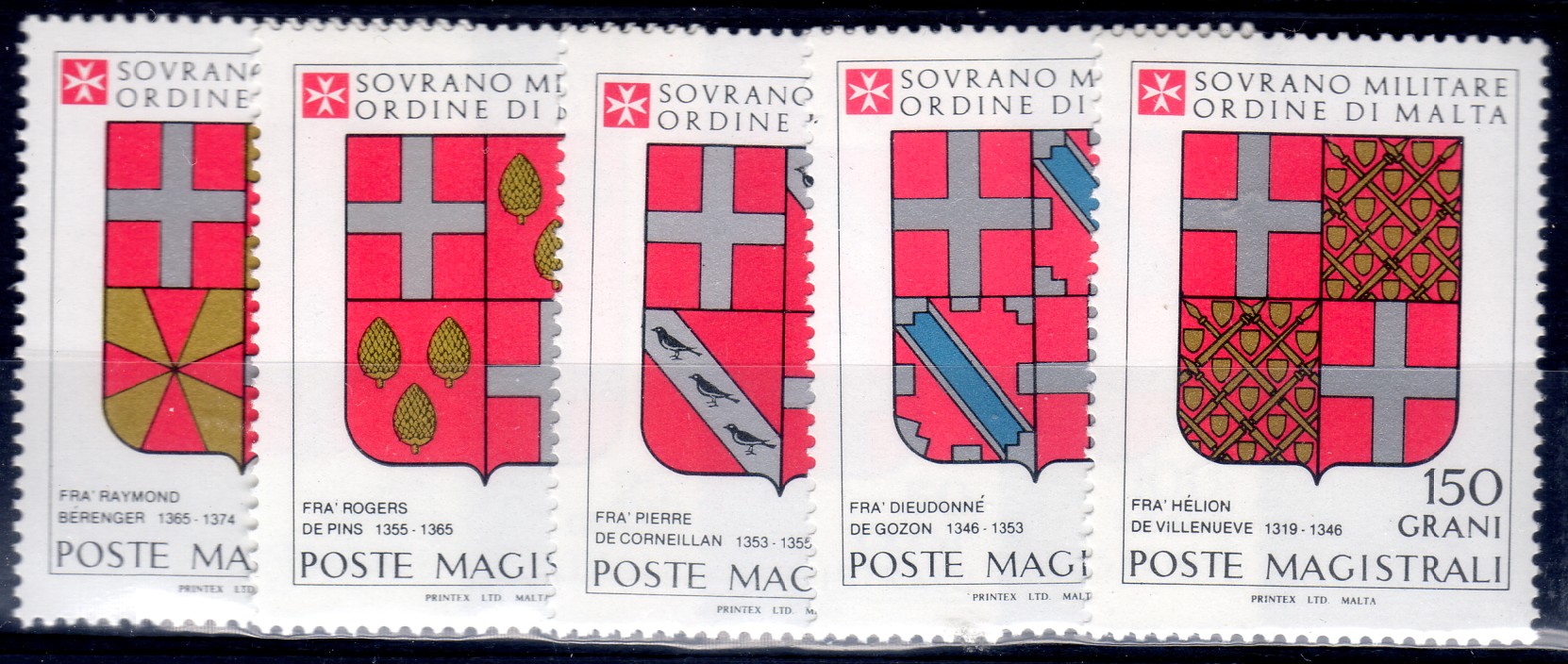 1986 Stemmi dei Grandi Maestri 6