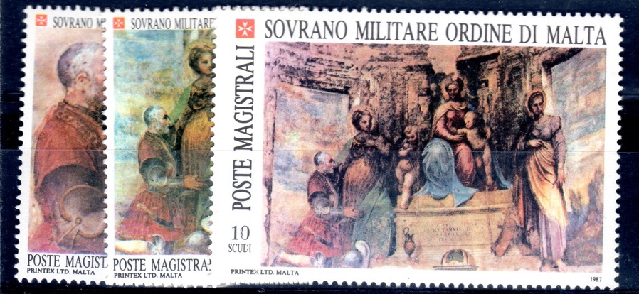 1987 Vestigia dell'Ordine Affresco di Gerolamo da Treviso