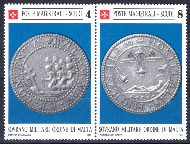 1989 Bolla plumbea magistrale del XII secolo - coppia