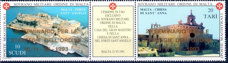 1993 Strategie dell'Ordine Coppia del 1991-soprastampati