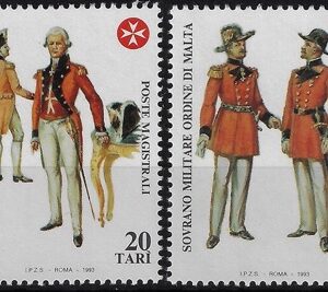 1993 Antiche uniformi dell'Ordine 7