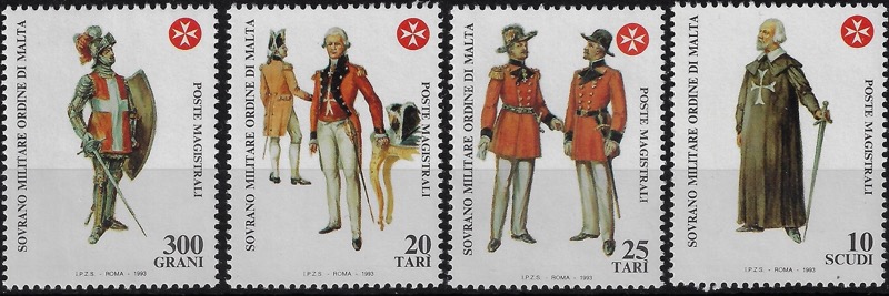 1993 Antiche uniformi dell'Ordine 7