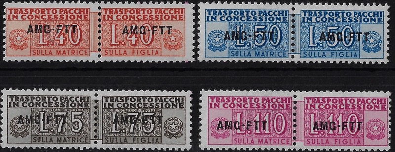 1953 Pacchi in Concessione Cifra