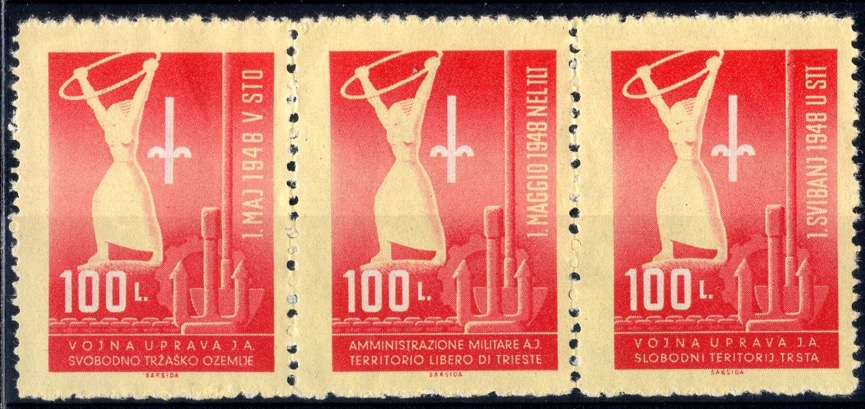 1948 Primo Maggio trittico