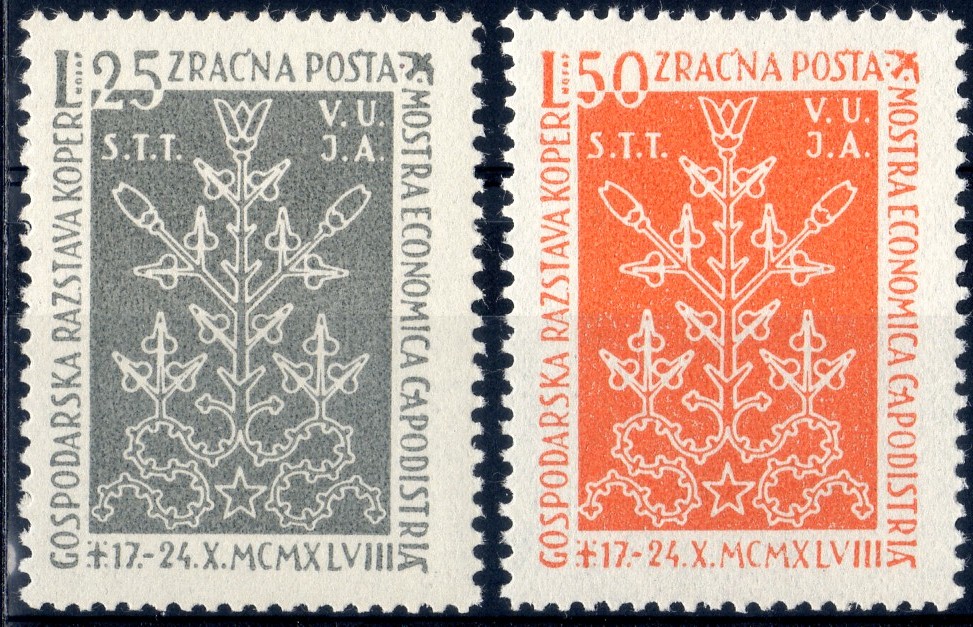 1948 Posta aerea Mostra Capodistria
