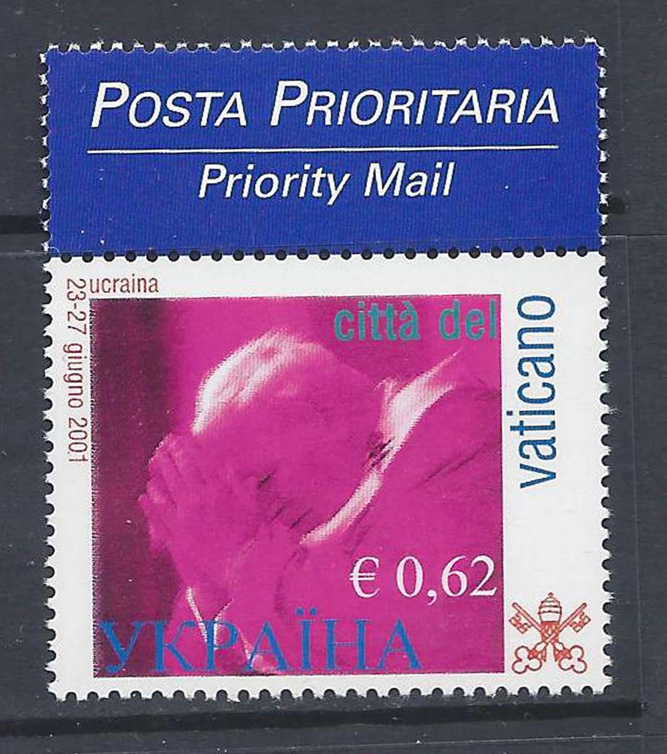 2002 I viaggi del papa nel 2001 da libretto