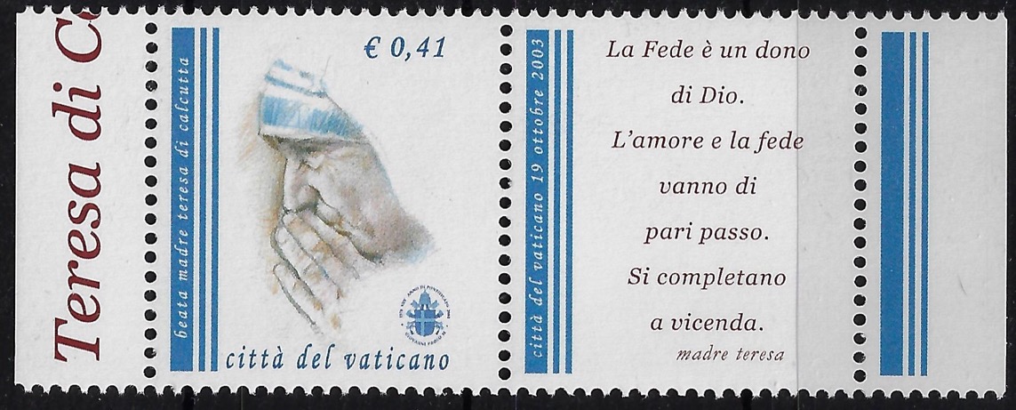 2003 Madre Teresa di Calcutta