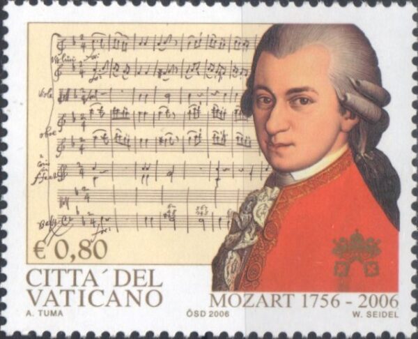 2006 250° nascita di Wolfgang A. Mozart