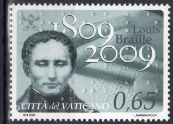 2009 200° nascita di Louis Braille