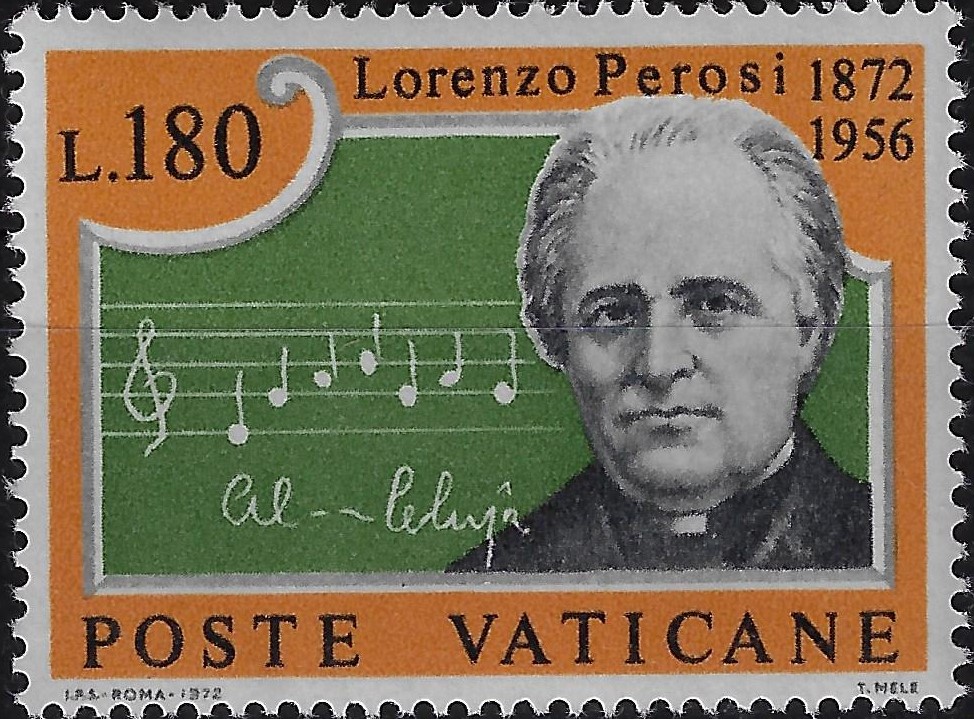 1972 100° nascita di Lorenzo Perosi