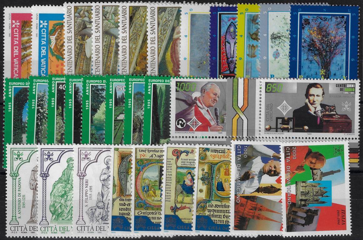 1995 Annata completa senza bf