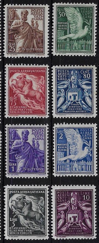 1938 Posta Aerea PIO XI Soggetti Vari