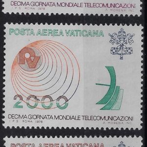 1978 Posta Aerea 10° giornata mondiale delle telecomunicazioni