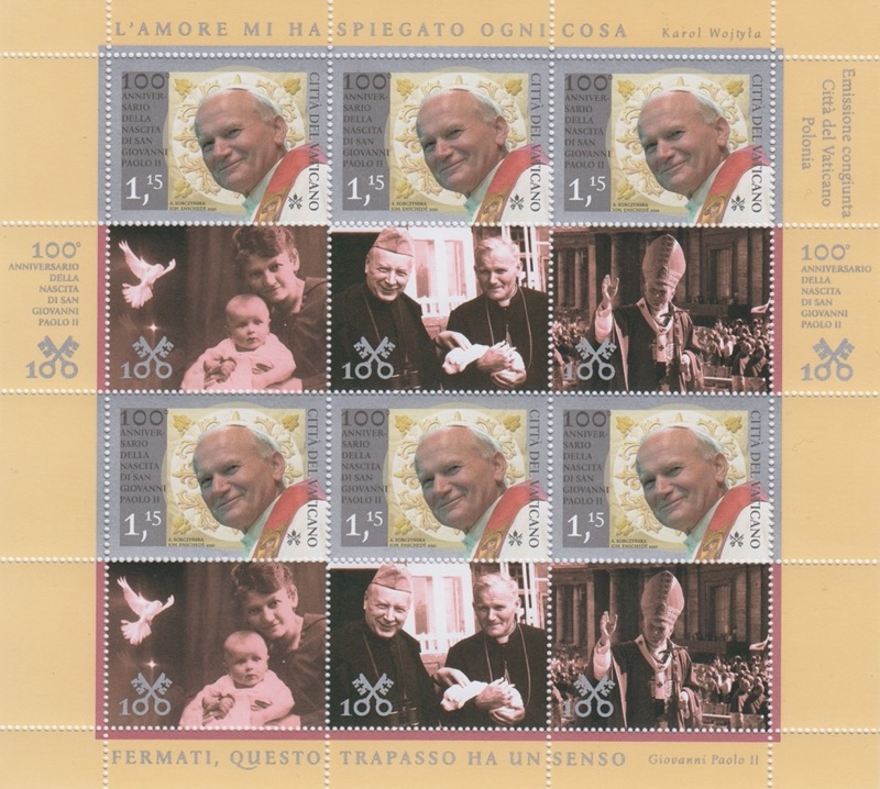 2020 100° nascita Giovanni Paolo II