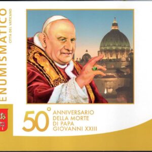 2013 folder Numismatico 50° Morte di Papa Giovanni XXIII