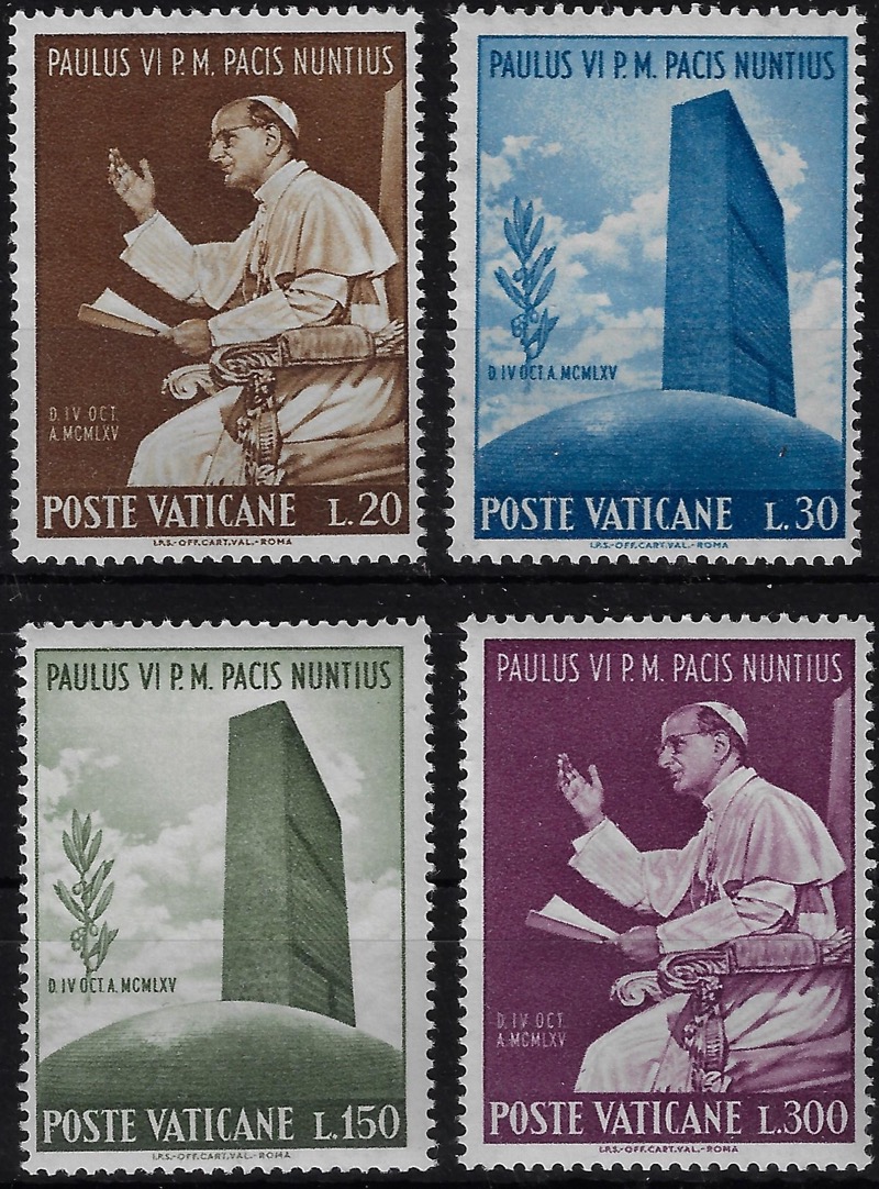 1965 Visita di Paolo VI all'ONU