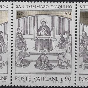 1974 700° morte di San Tommaso d' Aquino