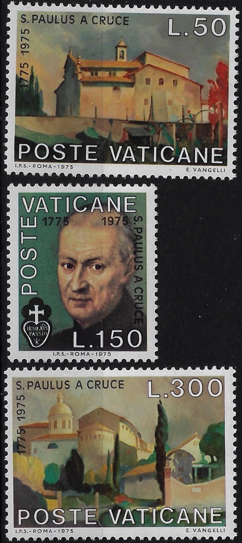 1975 200° morte di San Paolo della Croce