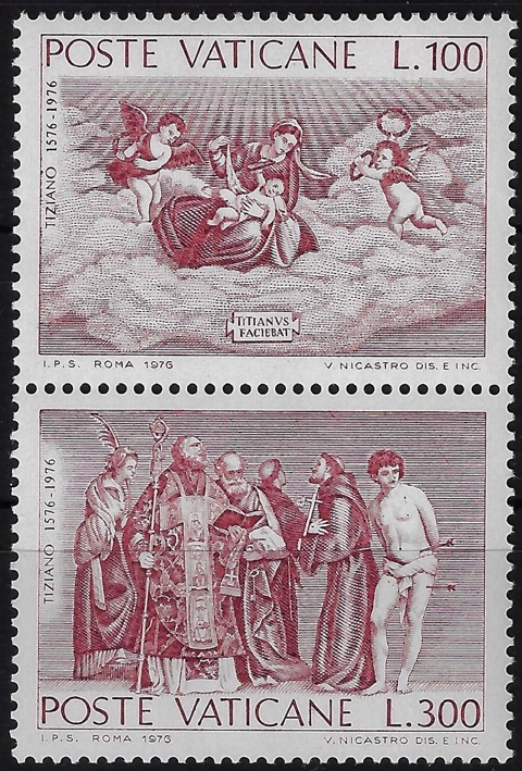 1976 400° morte di Tiziano Vecellio