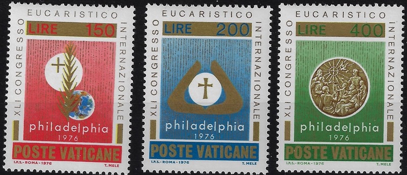1976 41° Congresso Eucaristico - Filadelfia