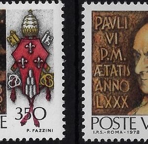 1978 80° genetliaco di Paolo VI