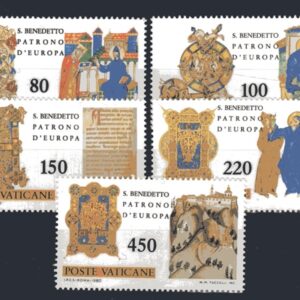 1980 1500° nascita di San Benedetto da Norcia