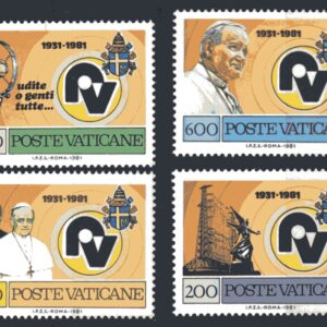 1981 50° della Radio Vaticana
