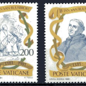 1981 100° morte del Beato Jan Van Ruusbroec