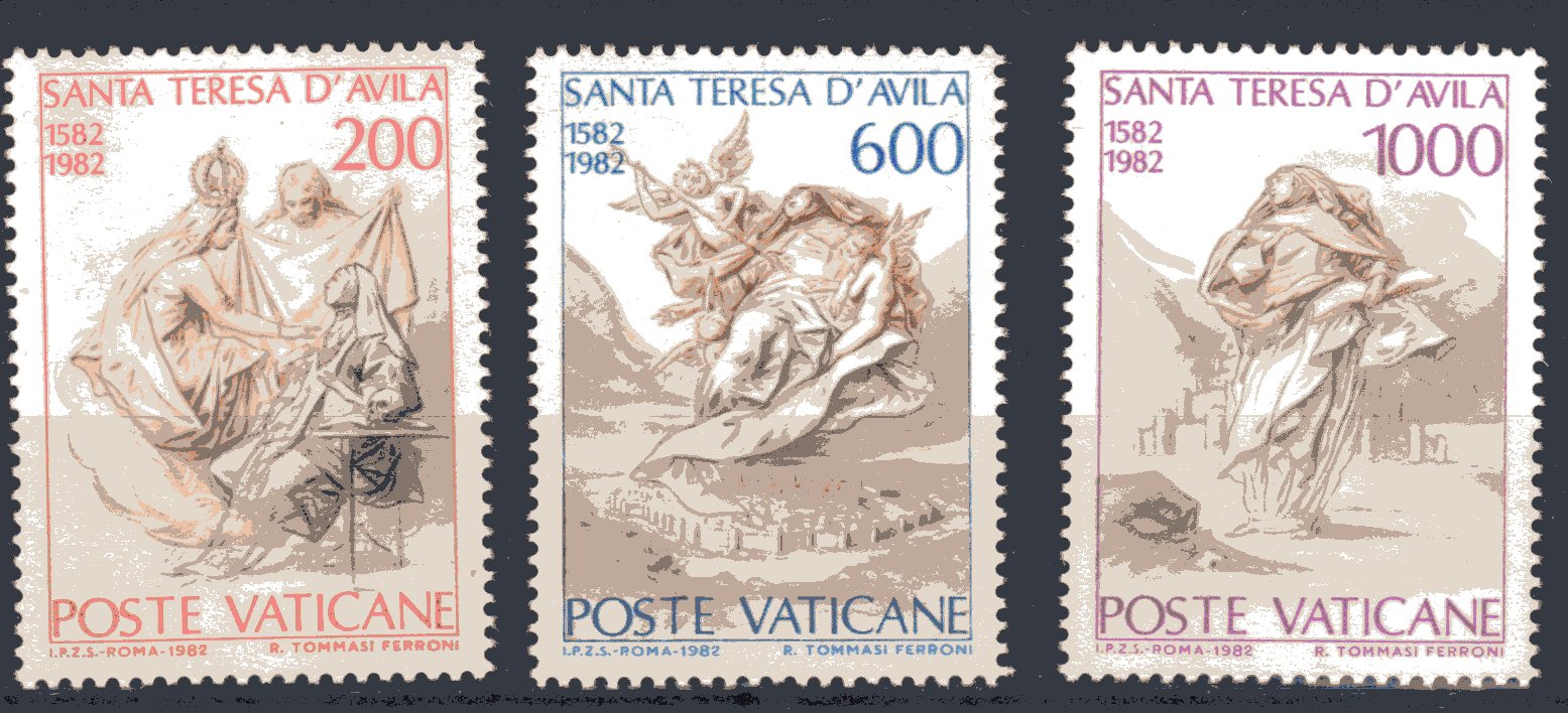 1982 400° morte di Santa Teresa d'Avila