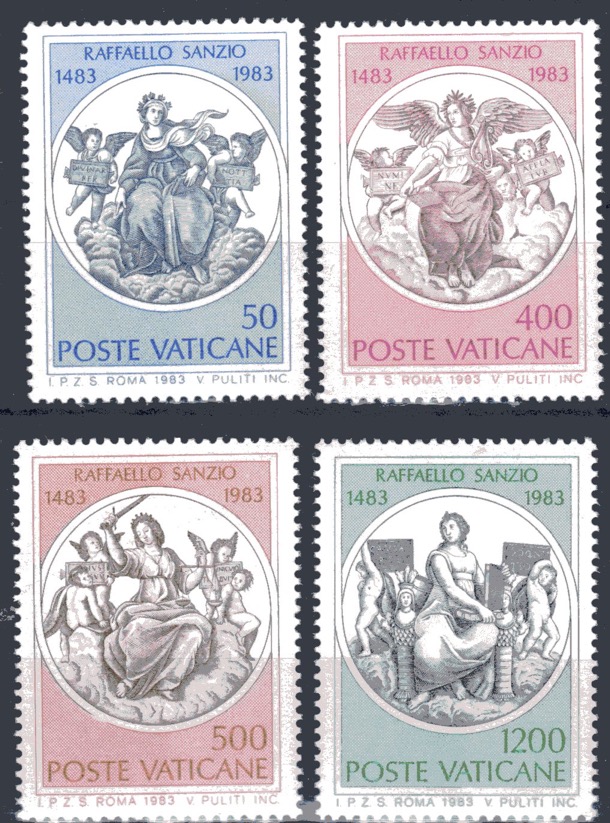 1983 500° nascita di Raffaello Sanzio