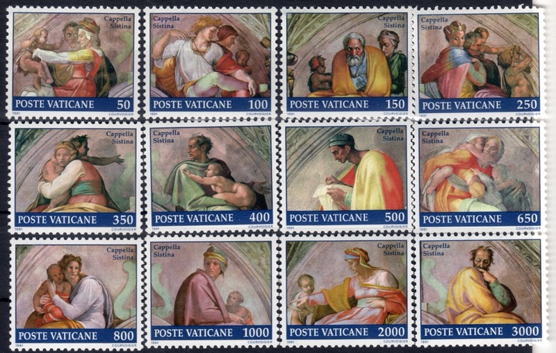 1991 Restauro della Cappella Sistina