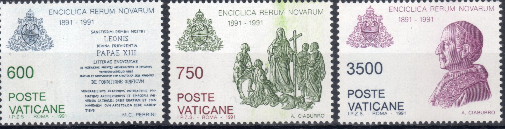 1991 100° enciclica Rerum Novarum