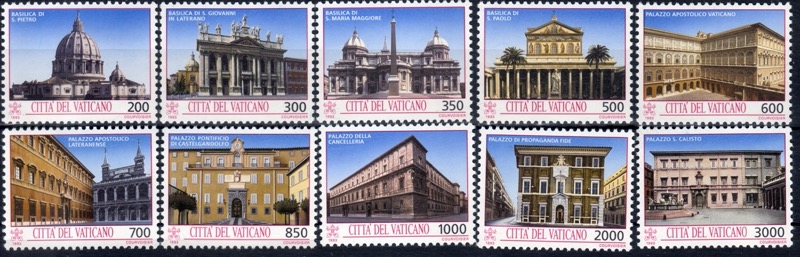 1993 Tesori d'arte della Città del Vaticano