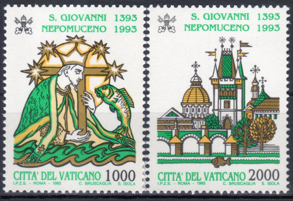 1993 600° morte di San Giovanni Nepomuceno