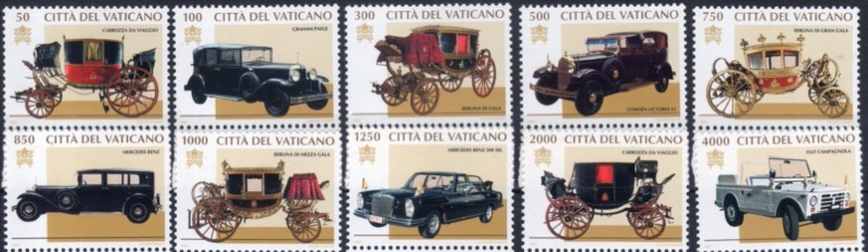 1997 Carrozze e auto Pontificie
