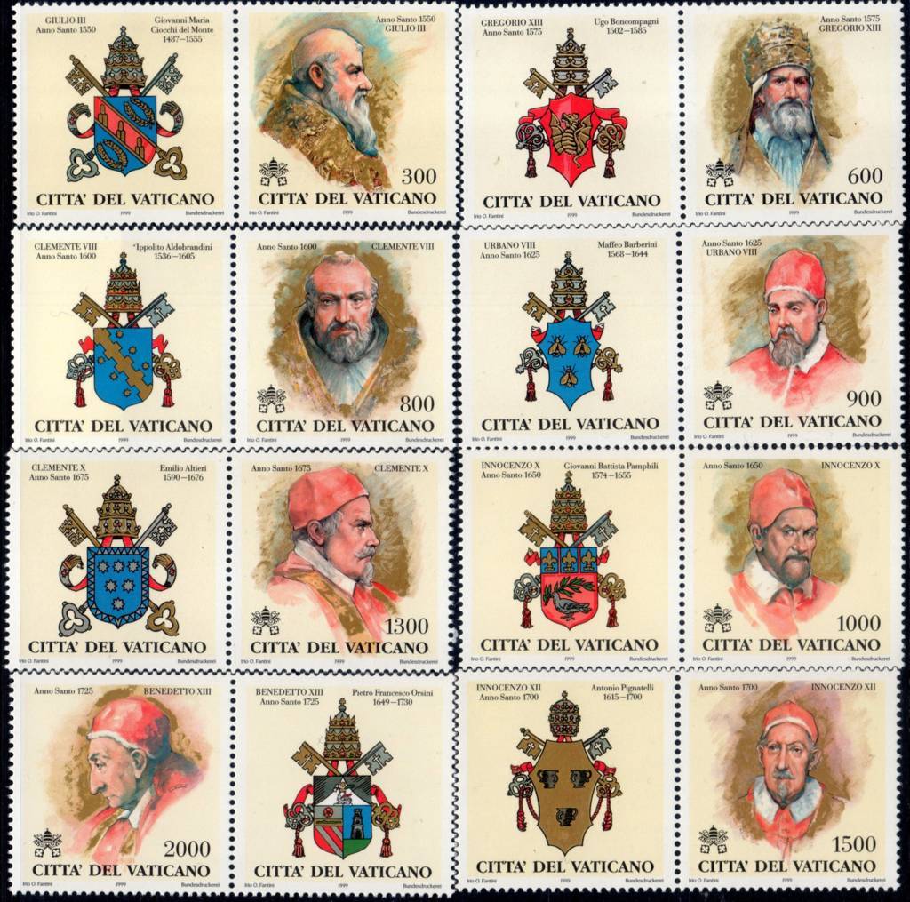 1999 I Papi e gli Anni Santi - 2° serie