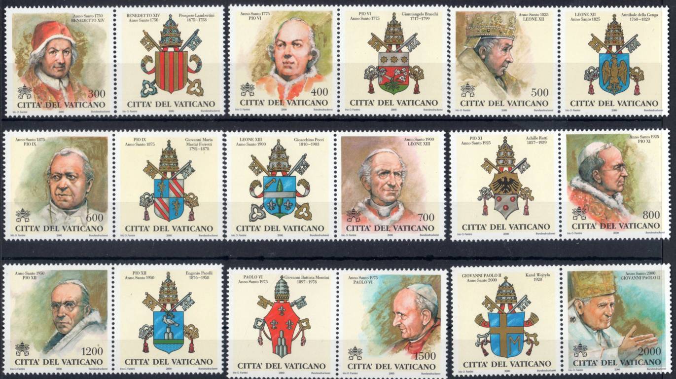 2000 I Papi e gli Anni Santi - 3° serie