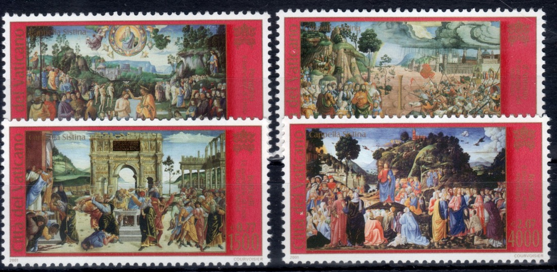 2001 Restauro della Cappella Sistina - 4° serie