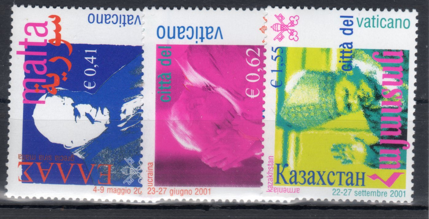 2002 I viaggi di Giovanni Paolo II nel 2001