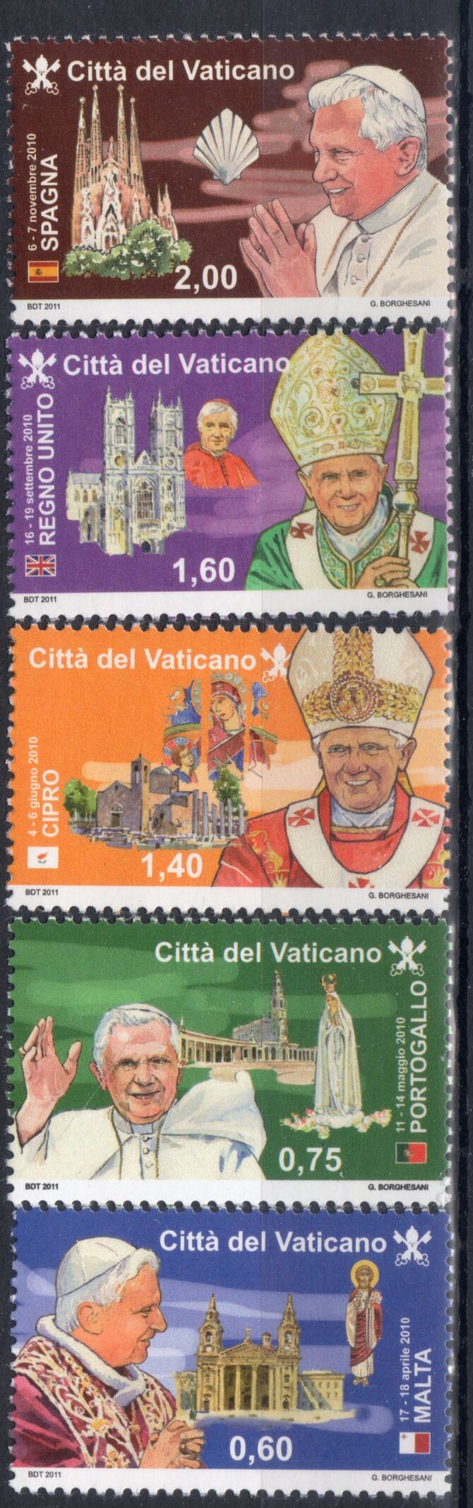 2011 I viaggi nel mondo di Benedetto XVI