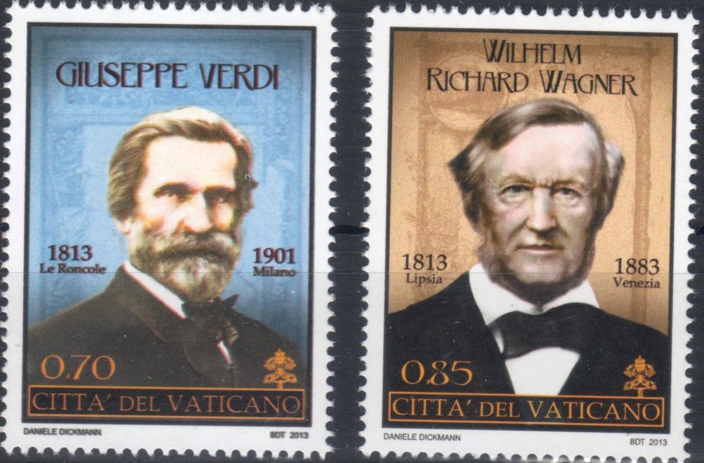 2013 200° nascita di Giuseppe Verdi e Richard Wagner